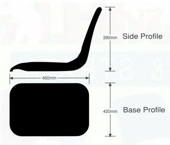 4 Seater Hall Form - Image 3