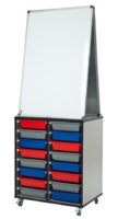 Buddy 2-Bay Small Trays & Whiteboard Combo (G)