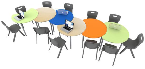 Buddy Eclipse Table - 900mm dia - Image 2