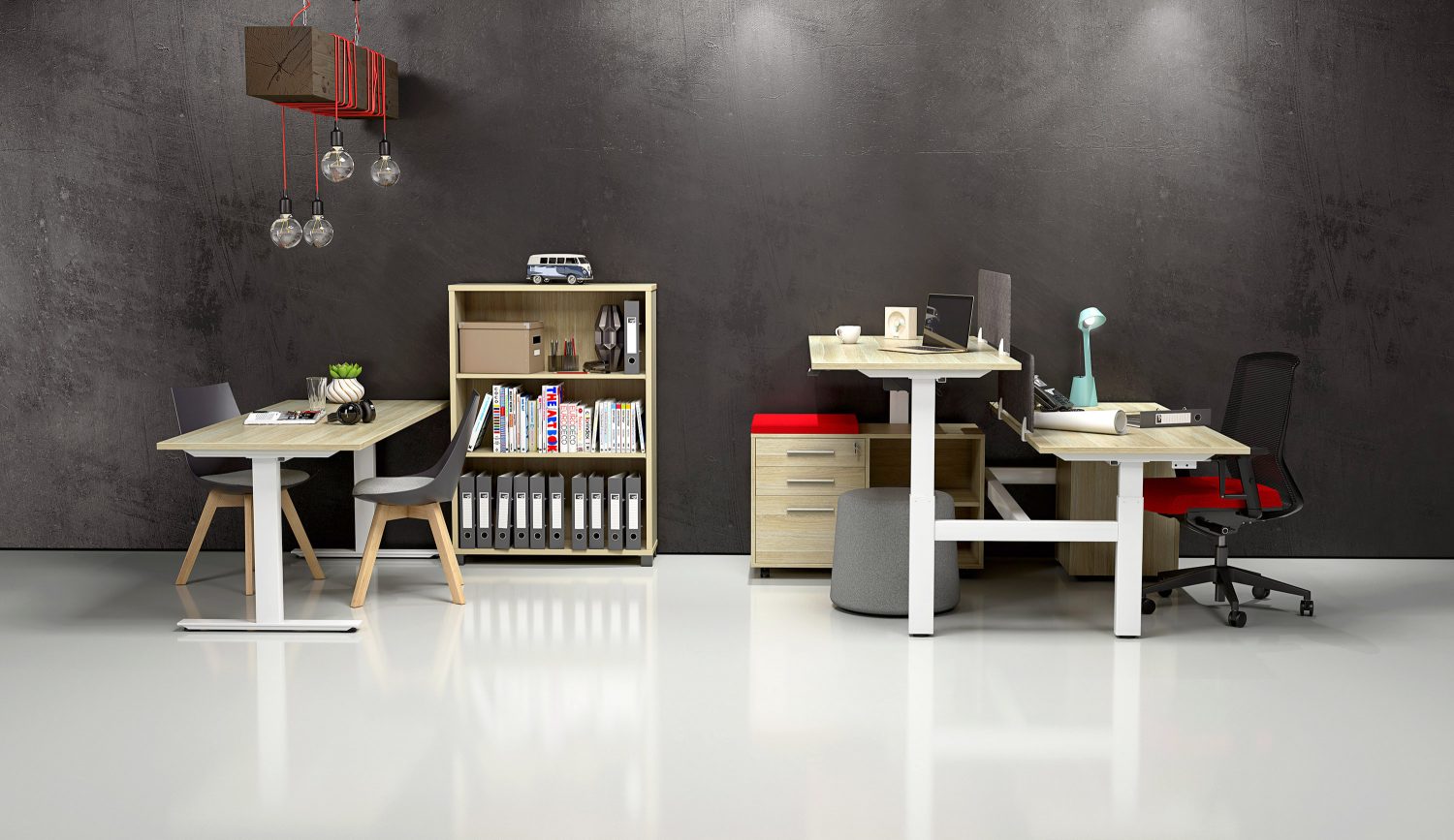 Fiesta Premium Fixed Desk - Image 2