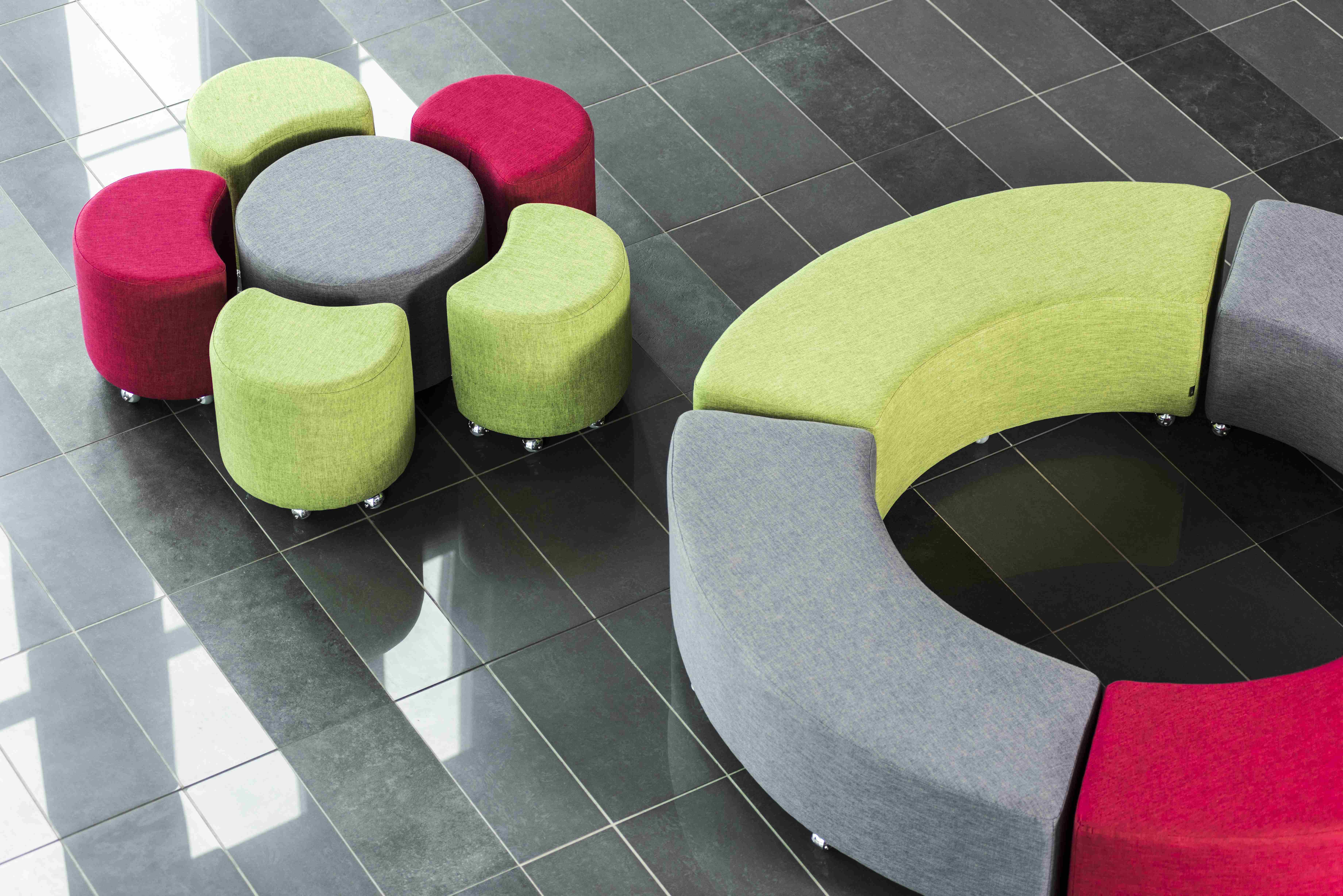 Quarter Donut Ottoman - CLEARANCE - Image 5