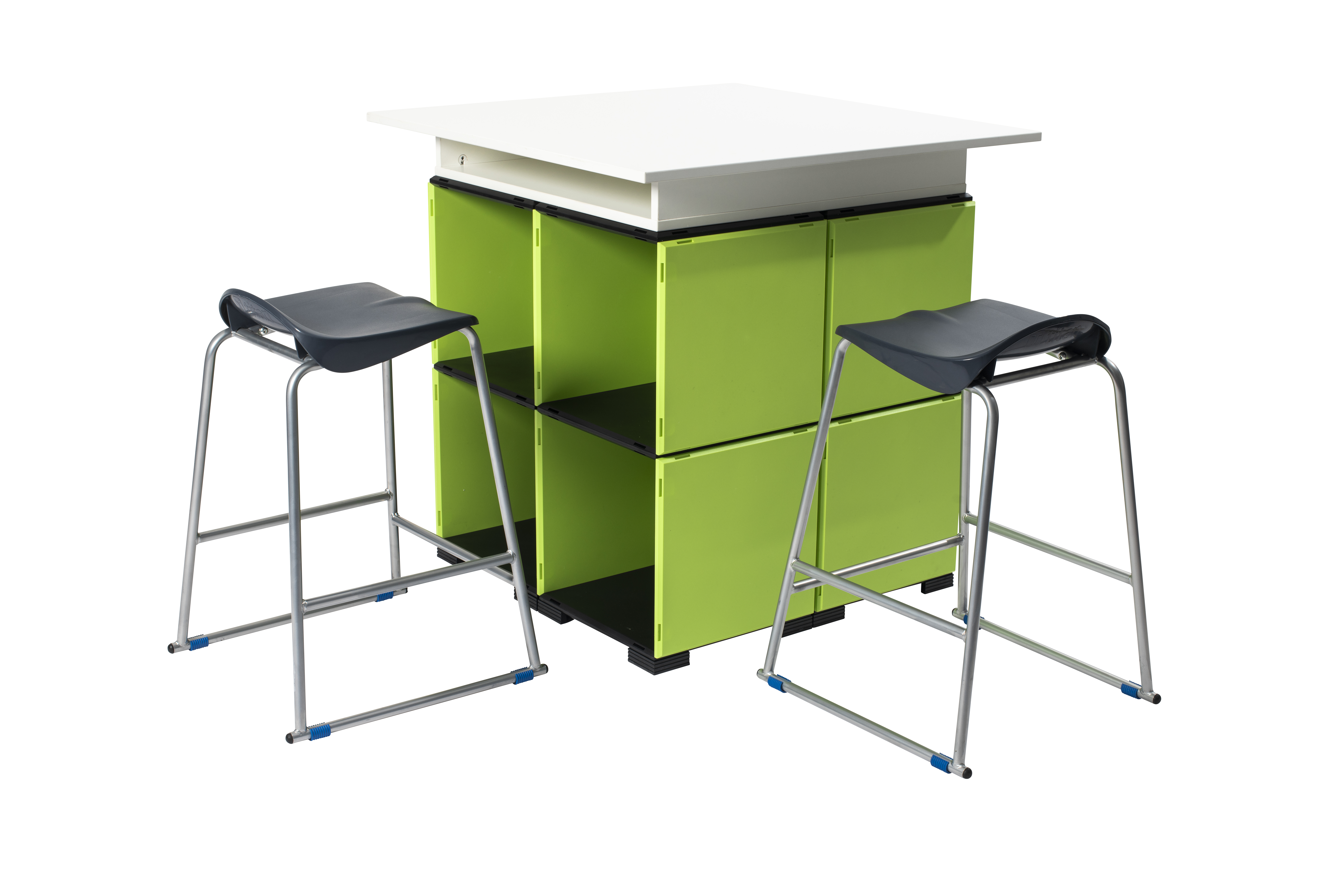 Flexi Cube - Square 900h Bench Pod