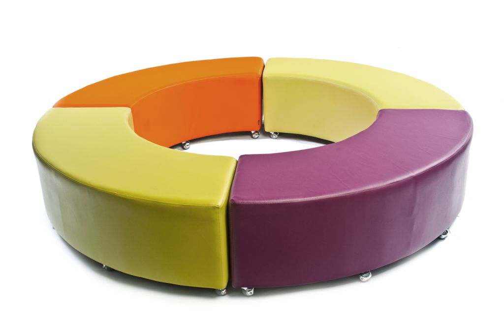 Quarter Donut Ottoman - CLEARANCE - Image 7