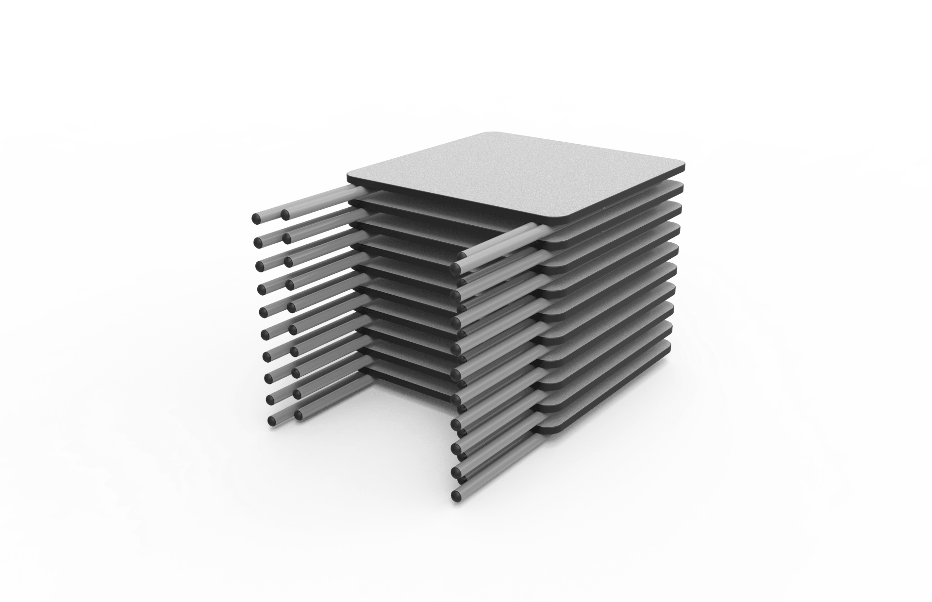 Folding Exam Desk - Image 3