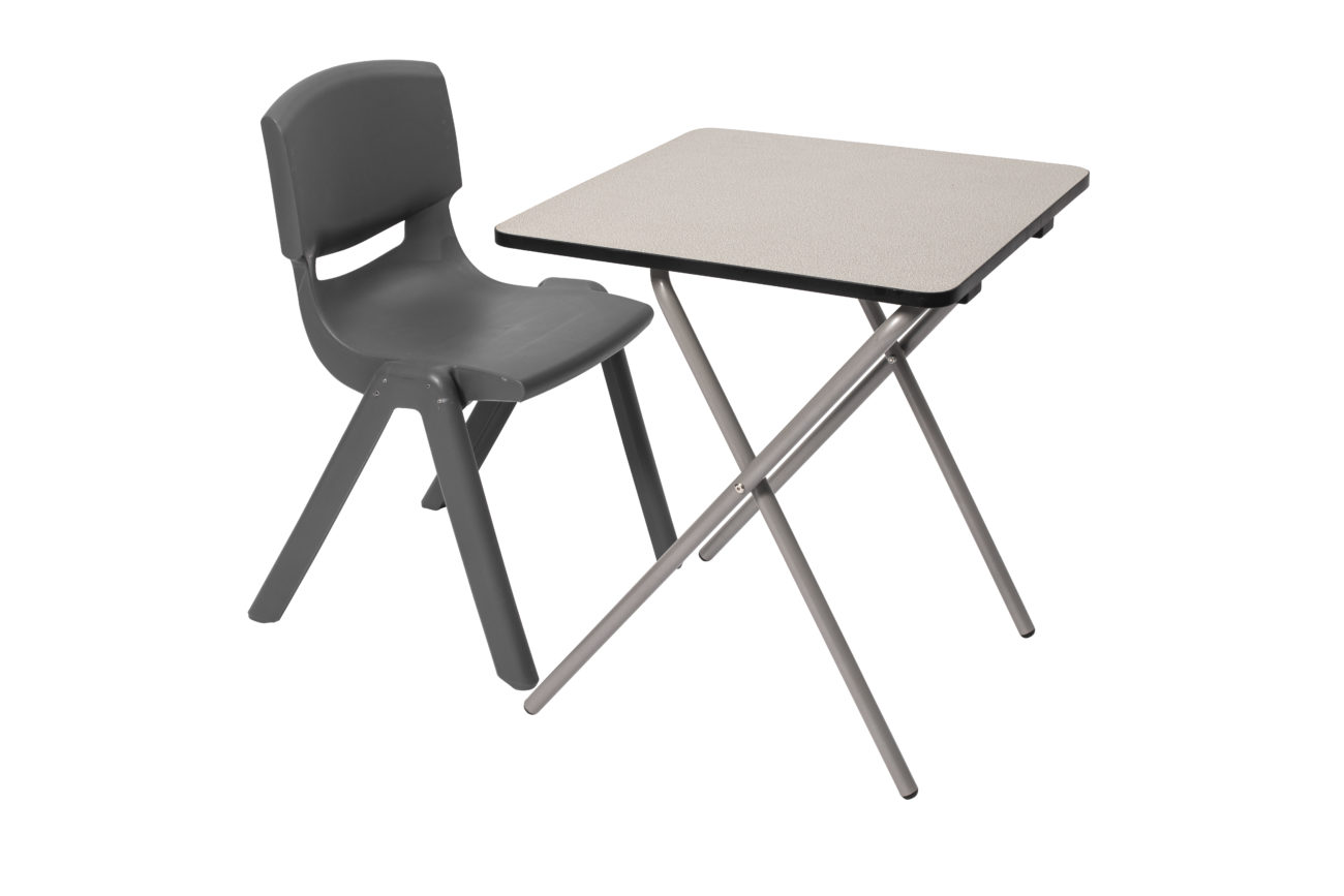Folding Exam Desk